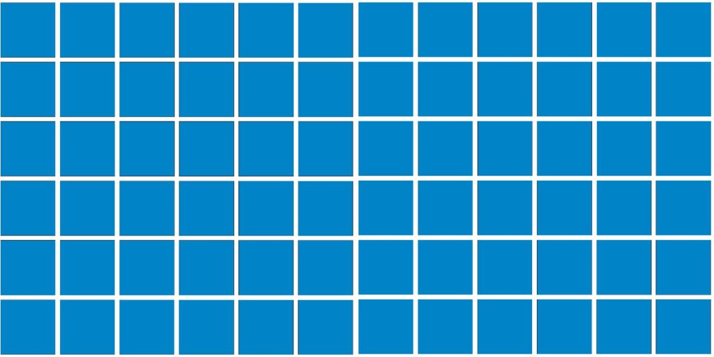 Sky Blue Multi Mosaic