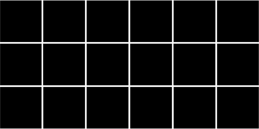 Black Tile Tri Mosaic