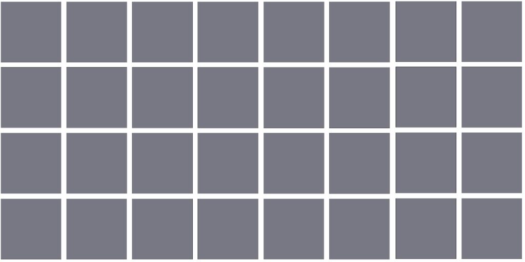 Misty Grey Quad Mosaic