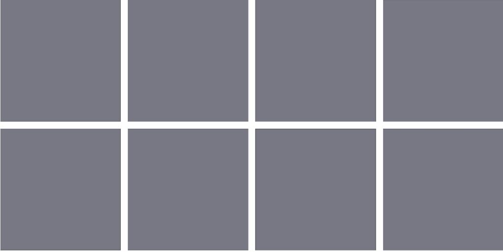 Misty Grey Twin Mosaic