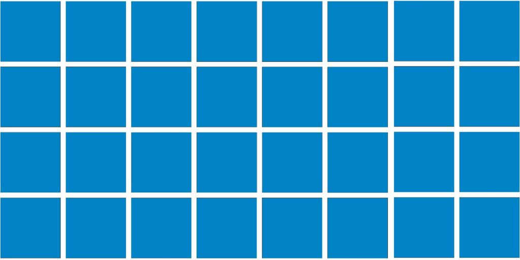 Sky Blue Quad Mosaic